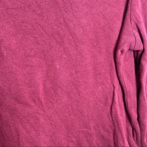 Chaser maroon‎ women’s crop sweater size small - Picture 2 of 9